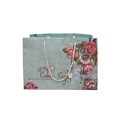 Eco-friendly White Kraft Paper Shopping Paper Bag with Handles