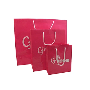 Custom Wholesale Different Size Cheap Shopping Bag with Handles