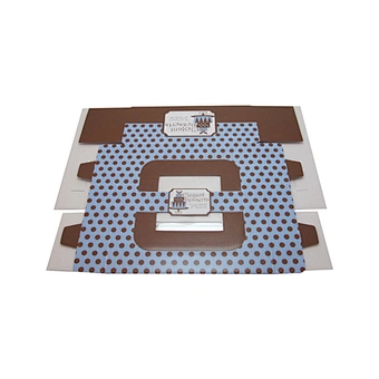 custom cake box luxury bakery boxes cake packaging with window and handle