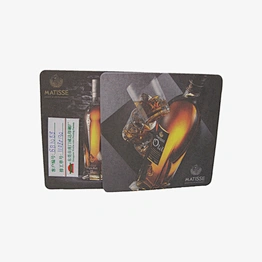 Factory Office Hotel custom print Cardboard Coaster Absorbent Cup Paper Beer Coasters For Drink