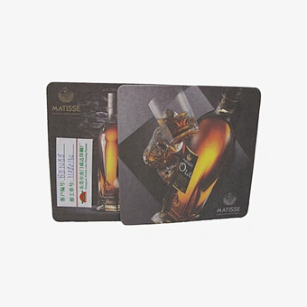 Factory Office Hotel custom print Cardboard Coaster Absorbent Cup Paper Beer Coasters For Drink