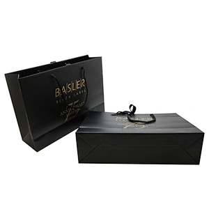 Wholesale Custom High-Quality Paper Bags with Ribbon