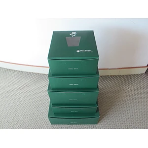 Custom Cupcake Green Paper Luxury Box