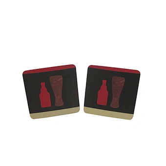 Personalised Disposable Paper Coaster for Beer Hotel