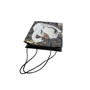 Customized Wholesale Eco-Friendly Delicate Gift Paper Bags with Handle