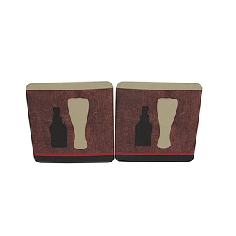 Personalised Disposable Paper Coaster for Beer Hotel