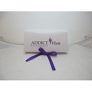 Custom Wig packaging boxes With Ribbon