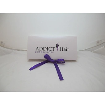 Custom Wig packaging boxes With Ribbon