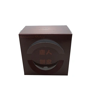 Custom Birthday Cake Box Wedding party transparent windows Bakery Cake boxes Muffin Cupcake Box with handle