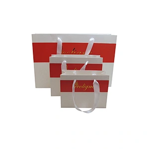Wholesale Eco-Friendly Custom Logo Shopping Bags with Handles