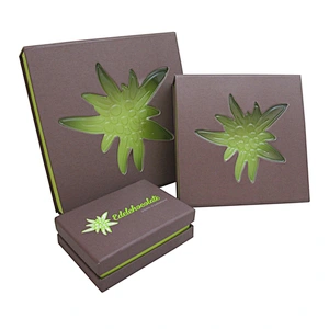 Eco-friendly  Custom Printed Paper Storage Boxes With Lids