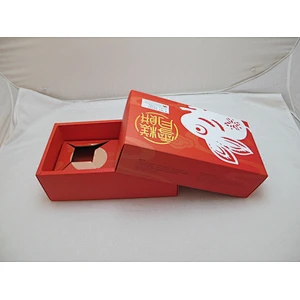 Packaging Printed Box For Food Custom Luxur Mooncake Box