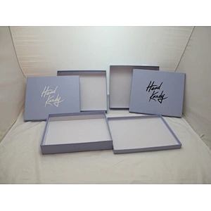Best Quality Custom Purple Luxury Wig Box With Lid And Base Separated