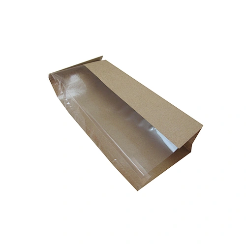 Custom Brown Kraft Paper Bag without Handles Bread Packing