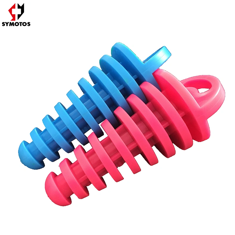 Waterproof rubber minibike parts Exhaust Muffler Plug for mini moto