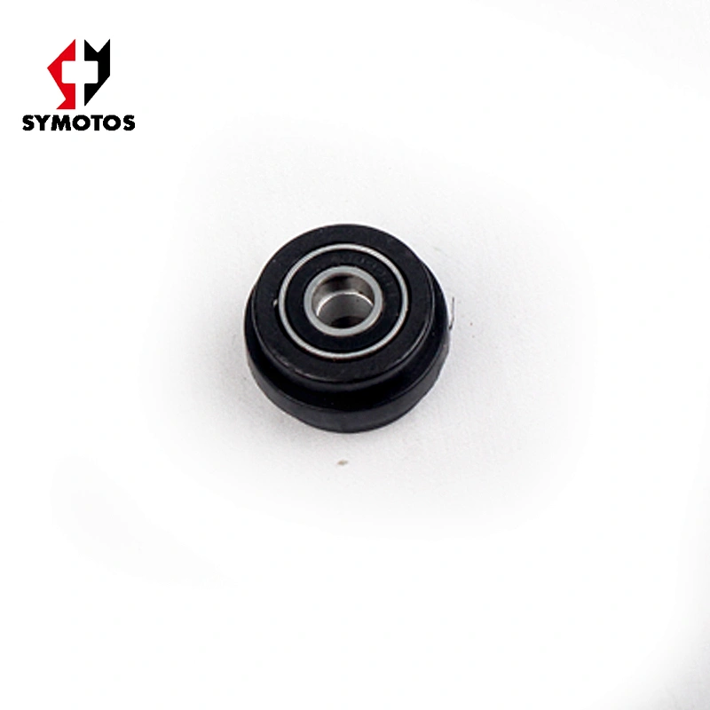 Rubber pitbike chain roller for pit bike with bearings