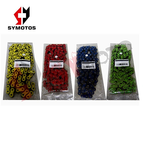 420 108L pit bike colorful chain link ,pit bike parts