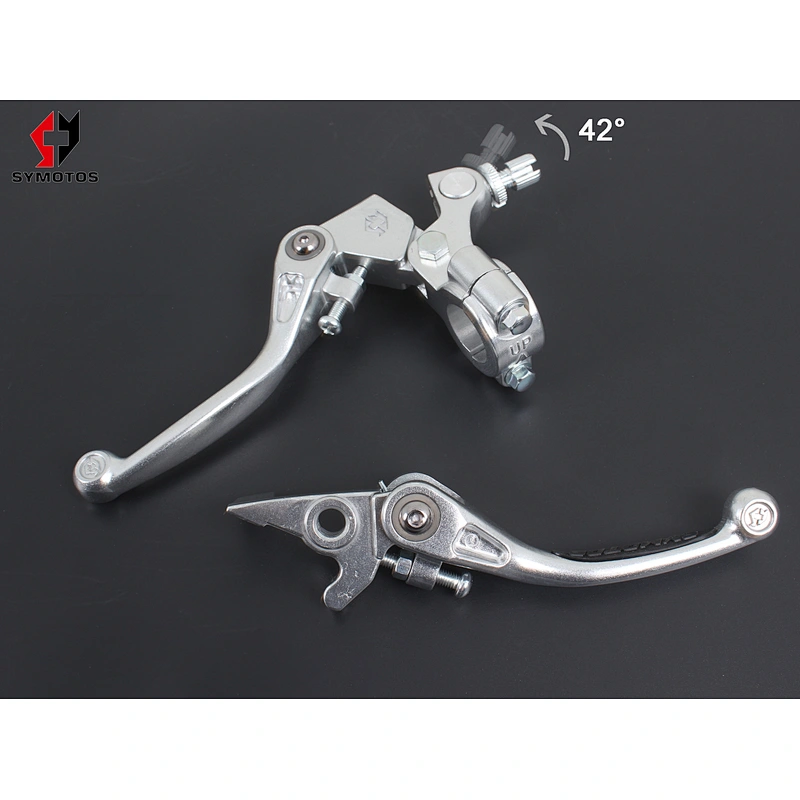 motorcycle motocross pit bike dirtbike clutch brake foldable adjustable lever sy design