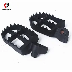 Dirt Bike Foot Pegs Heavy Duty Chromoly Steel Stainless Footpeg Footpeg Kit