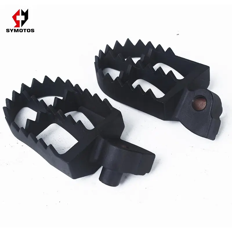 Dirt Bike Foot Pegs Heavy Duty Chromoly Steel Stainless Footpeg Footpeg Kit