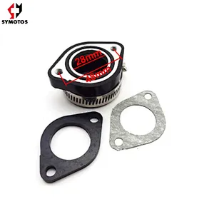 Pit Bike Engine Carburetor Intake Adapter Rubber Pipe Flange Gasket For Mikuni VM24 Keihin PE24 26 28 OKO Carb