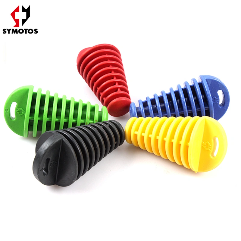 Waterproof pitbike Exhaust Muffler Plug for pit bike rubber