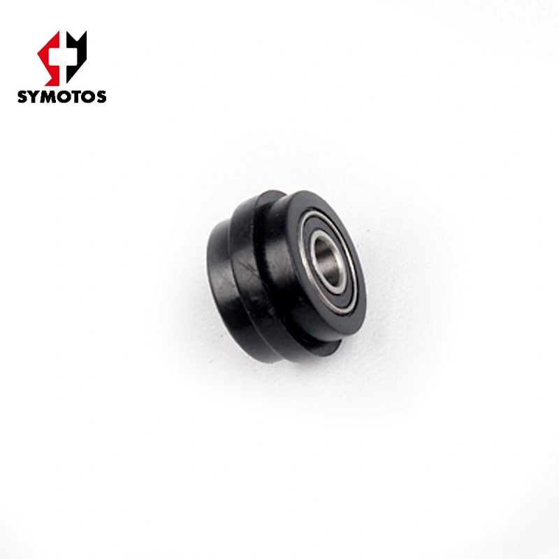 Rubber pitbike chain roller for pit bike with bearings