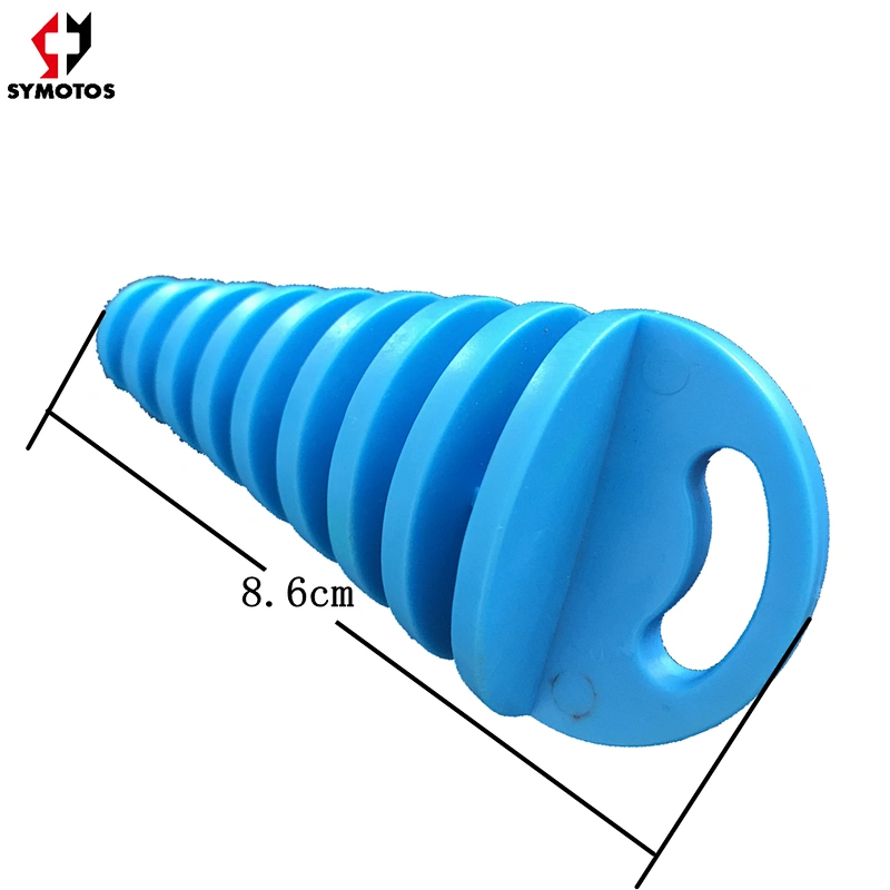 Waterproof rubber minibike parts Exhaust Muffler Plug for mini moto
