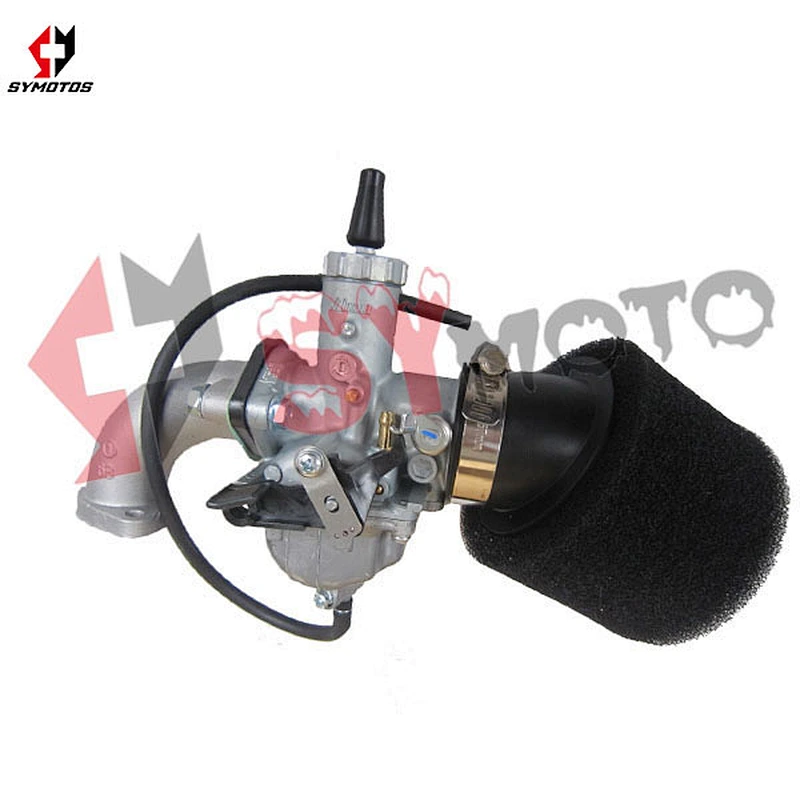 pit bike parts engine mikuni carburetor kits with inlet pipe and air filter