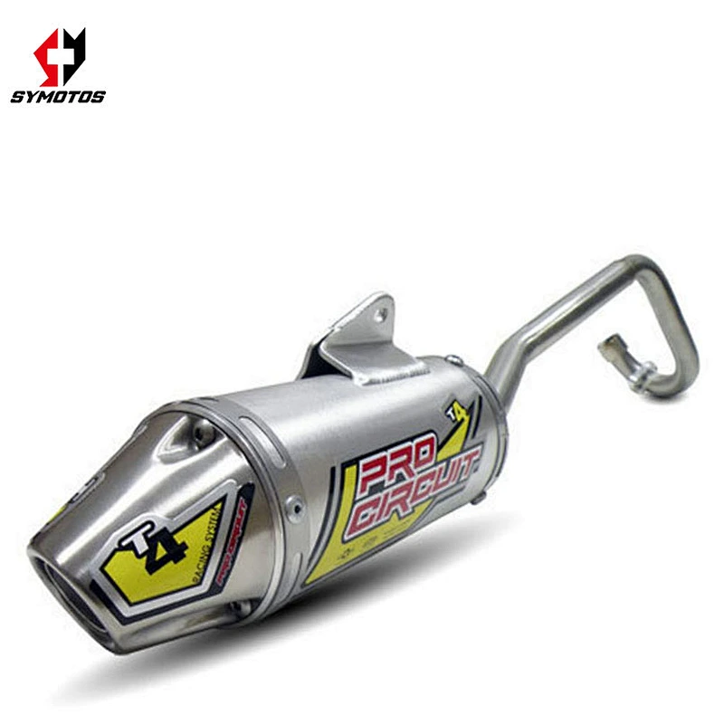 Cross-country motorcycle accessories, T4 exhaust system
