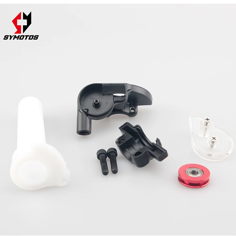 pit bike parts, cast alloy visual throttle
