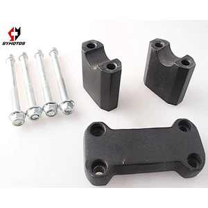 handle bar riser pit bike parts forged dirt bike clamp riser handlebar