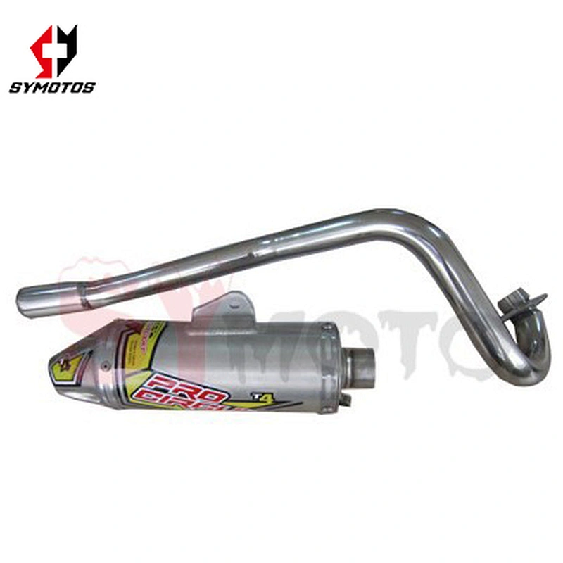 Cross-country motorcycle accessories, T4 exhaust system