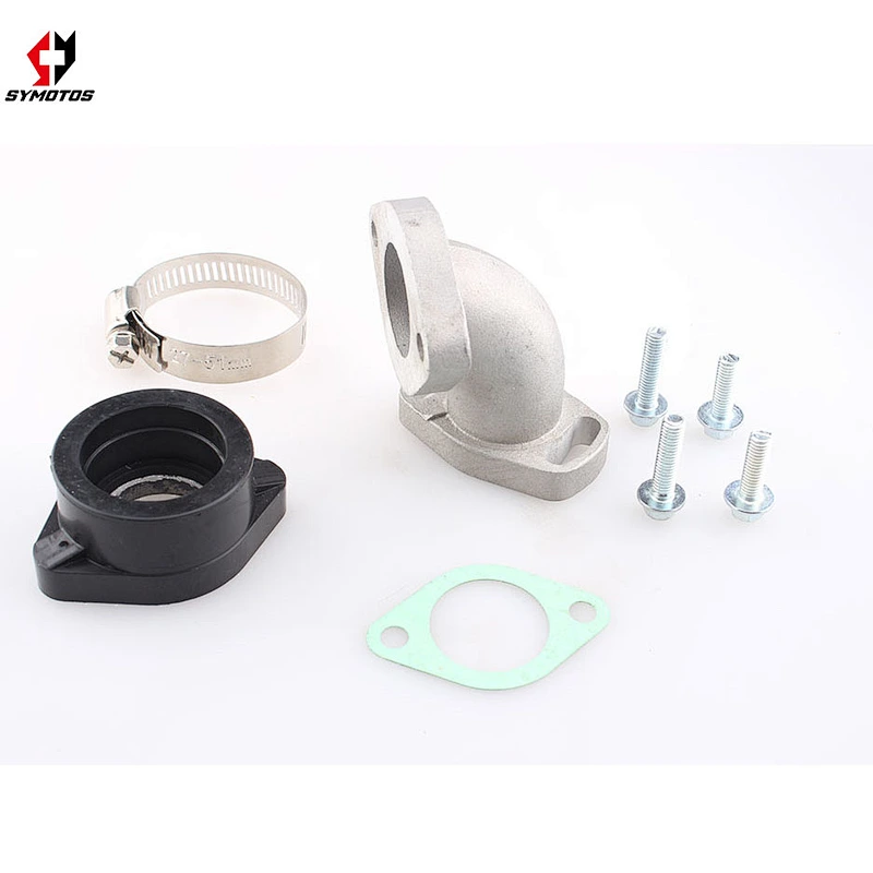 Can rotate aluminum pit bike Intake pipe