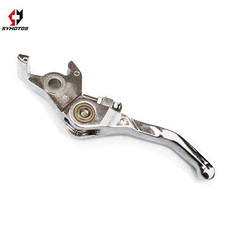 dirt bike parts, front brake lever,foldable,chrome