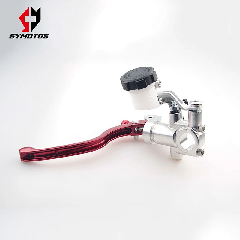CNC Aluminum left brake Clutch lever set motocross with oil pump