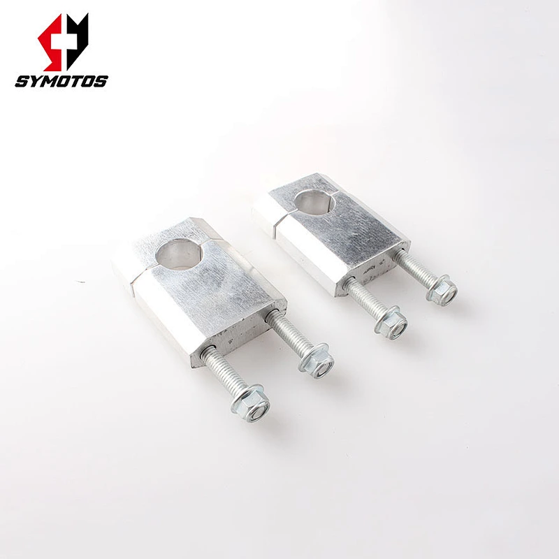 pitbike parts,22mm silver clamp riser