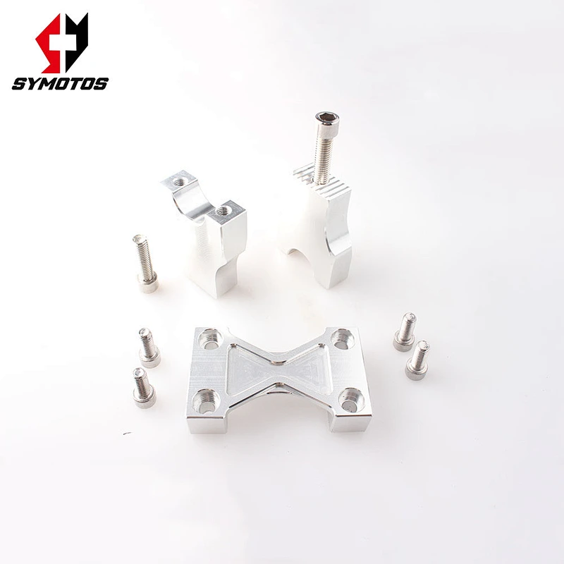 CNC clamp riser handle bar holder for pit bike dirt bike minibike