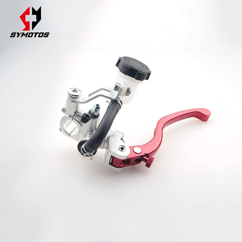 CNC Aluminum left brake Clutch lever set motocross with oil pump