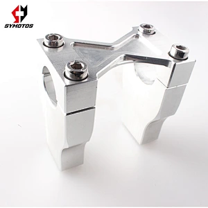 CNC clamp riser handle bar holder for pit bike dirt bike minibike