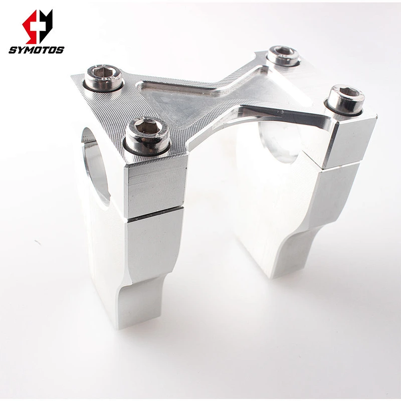 CNC clamp riser handle bar holder for pit bike dirt bike minibike