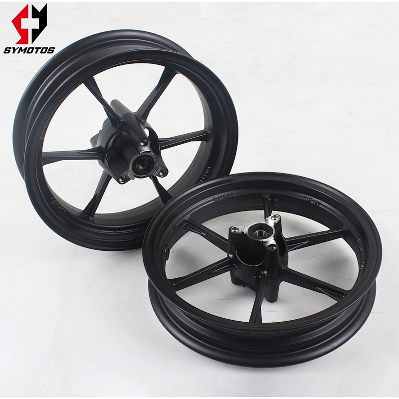 12inch tubeless motard wheels 3 hole install