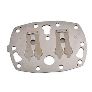 Semi-enclosed compressor frascold valve plate