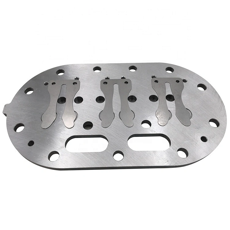 Compressed air cooler aluminium drain spare parts copeland compressor spares air compressor part valve plate 3SS