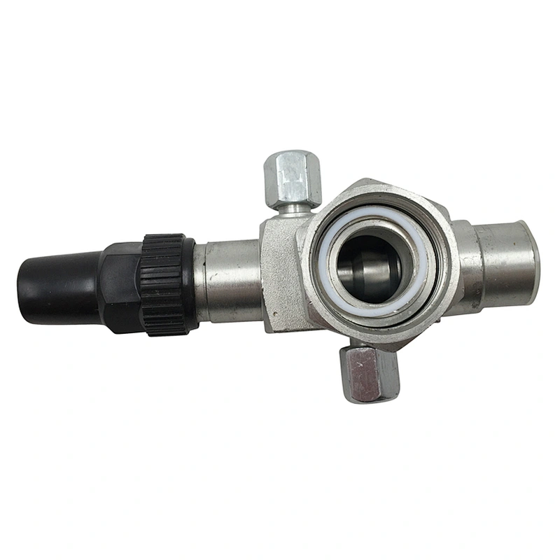Rotary type locking valve for tecumseh compressor parts