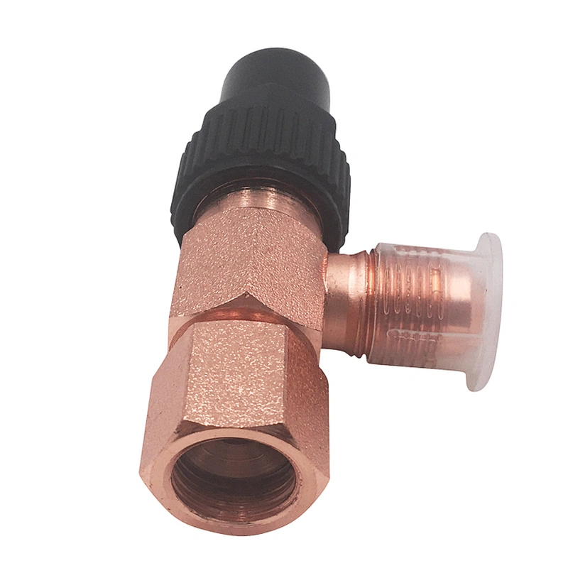 oil stop shut off  valves for refrigerator compressor spare parts