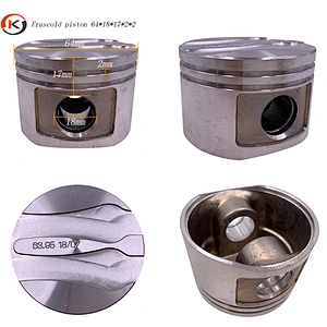 aluminum piston for Copeland  compressor  spare parts  Frascold  piston 64 mm