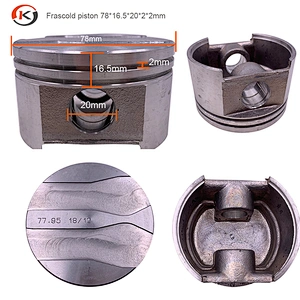 frascold compressor  spare parts for Frascold piston 78 mm