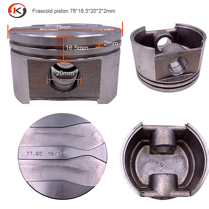 frascold compressor  spare parts for Frascold piston 78 mm
