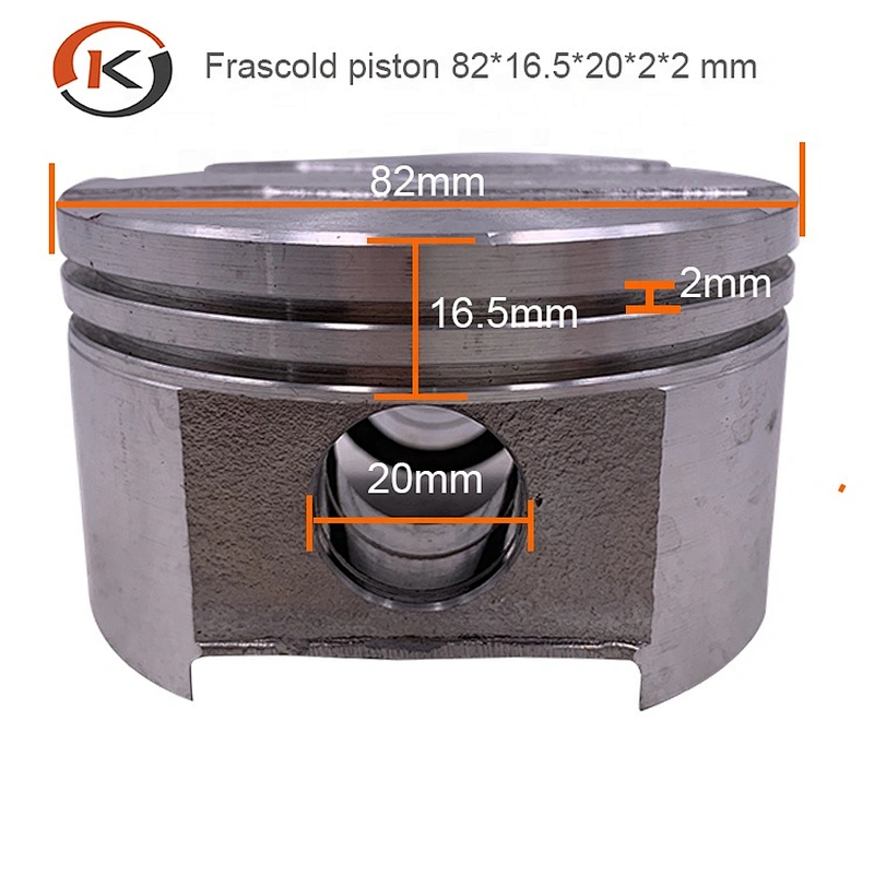 hermetic refrigerator compressor  spare parts for Frascol piston 82mm